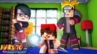 Minecraft - Who's Your Family? O FILHO do BORUTO UZUMAKI E SARADA UCHIHA ! Naruto