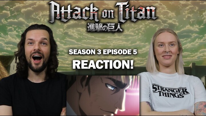 Attack on Titan S03E05 'Reply' - Reaction & Review!