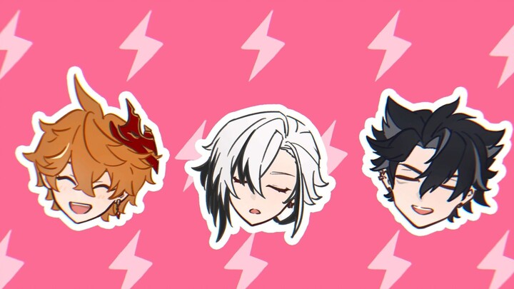 [Genshin Impact / revised handwriting] "APT." But the Red Night Group ⚡️⚡️⚡️