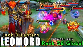 Leomord Jack ó Lantern | New Skin Gameplay by [ Pinhead_Larry ] Top 58 Global - MLBB