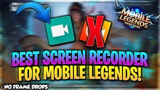 BEST SCREEN RECORDER FOR MOBILE LEGENDS (PART 2) | No Lag, No Frame Drops, No Ads! | Mobile Legends