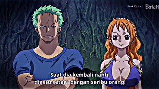 Zoro di Pat pat sama Nami 😖