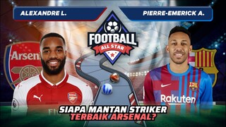 Alexander Lacazette vs Pierre Aubameyang: Duel Mantan Striker Arsenal! | Football Match 31 #short