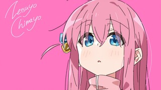 吉他英雄和他的乐队伙伴们。
