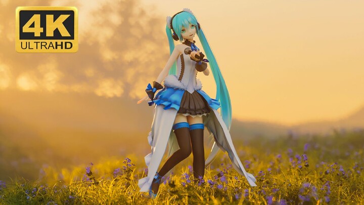 【cycles/4k60FPS/mmd】MIKU. 1/6 -out of the gravity-