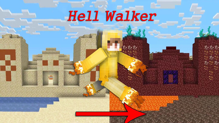 [Game]Ketika Kamu Menjadi Hellwalker...|Minecraft