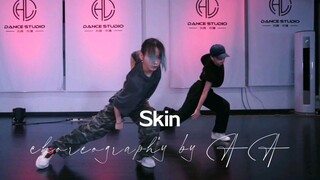 【AA编舞】Skin 一个适合练控制和定点的基础小片段 爵士编舞