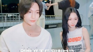 جميل مثل المنحوتة! 【aespa+riize】 SM يصورون معًا لقطات من كواليس cha!