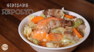 HOW TO COOK GINISANG REPOLYO