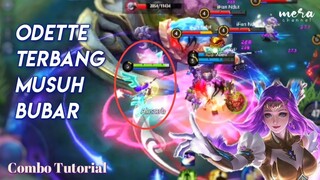 ODETTE TERBANG MUSUH BUBAR | Tutorial Combo Odette Mathilda Mobile Legends #Mlbbgirls #Mccevent14