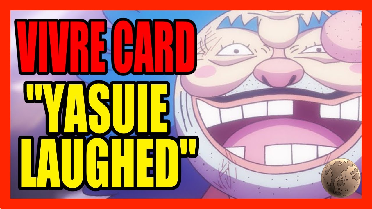 Oda Reveals Yasuie S Big Secret One Piece Vivre Card Databook S2 Vol 1 Bilibili