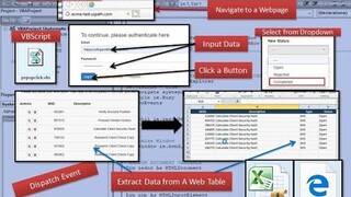 VBAWEB001: Complete Web Automation Using VBA Tutorial | Part 1