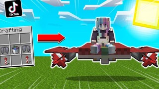 ทดลองสร้างสิ่งแปลกๆแต่เจ๋งในมายคราฟ _ Minecraft Hack #5