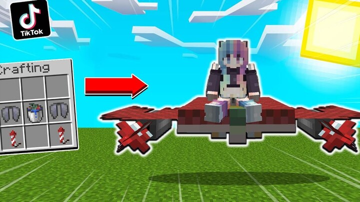 ทดลองสร้างสิ่งแปลกๆแต่เจ๋งในมายคราฟ _ Minecraft Hack #5