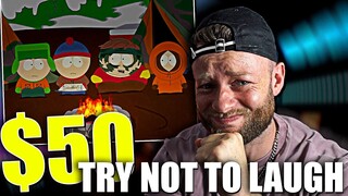 $50 Try Not To Laugh | FUNNIEST ERIC CARTMAN Moments!  (South Park Reaction)