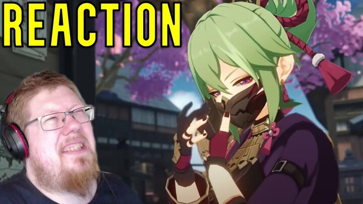 NIN NIN! | Kuki Shinobu - Character Demo - Genshin Impact | REACTION