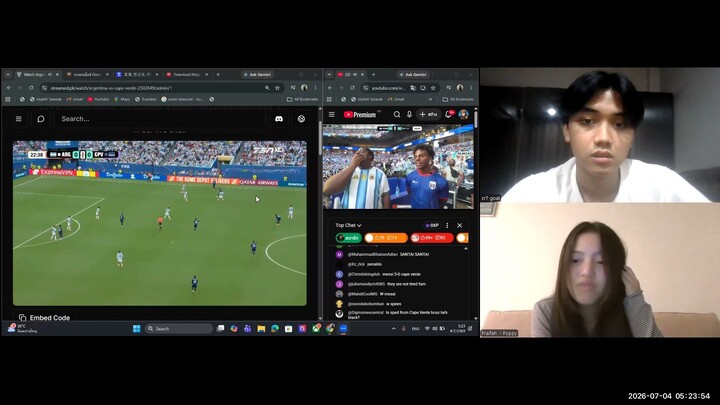 Argentina vs Cabo Verde 4 July 2026 FFWC  Beautiful & Fire Match!!!