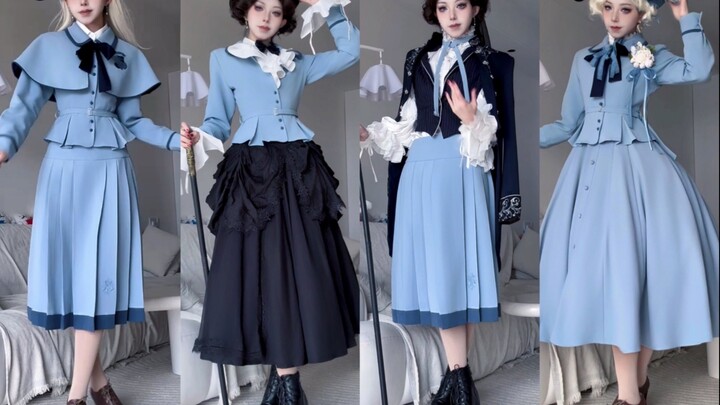 [Chicken Flower] One Skirt, Multiple Ways to Wear It | Beauxbatons Exchange Student 🦋 Beauxbatons Ac