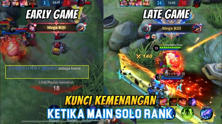 Ketemu Musuh Jago Pas Solo Rank? Jangan Takut Jangan Suren Coba Lakukan Hal Ini😎