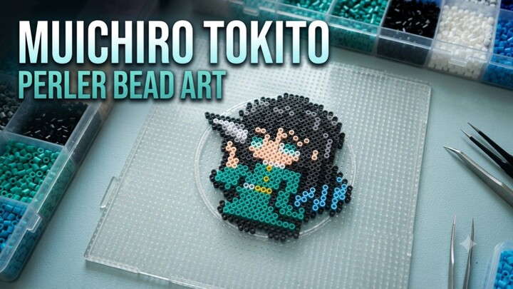 Bikin Muichiro Tokito dari Hama Beads🔥