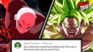 Could Jiren Beat Broly?! | #AskDonte