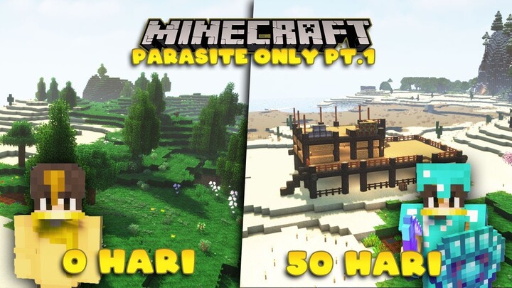 100 Hari di Minecraft tapi di Dunia Parasite Part 1