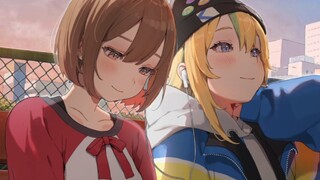 【中日歌词/40mP&横山克/插曲完整版】夜晚的水母不会游泳 第一话插曲「多彩月色」Sunflower Dolls【无损】