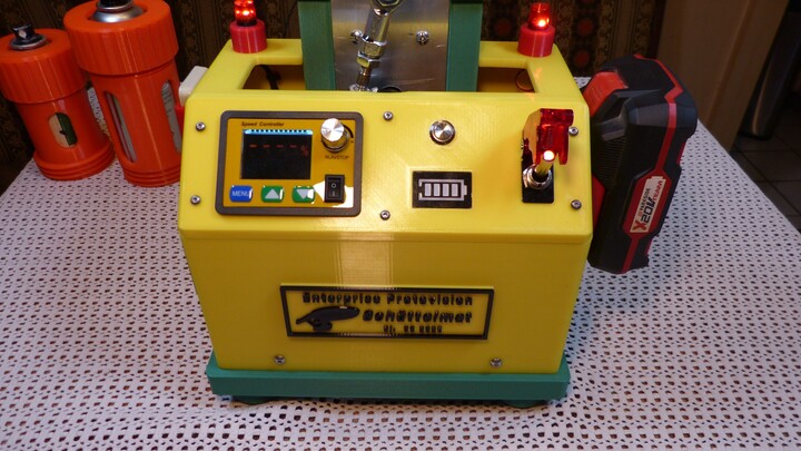 Die derzeit wohl beste Spraydosen Schüttelmaschine der Welt komplett 3D gedruckt / Spray Can Shaker