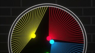 The ball that loses all lines is eliminated