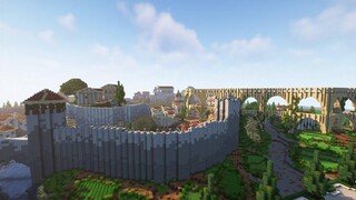 +30 ชั่วโมง Roman City - Minecraft Timelapse