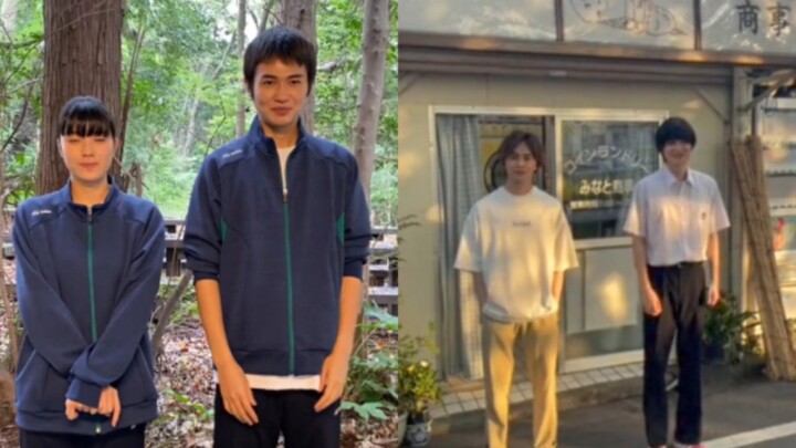 看得出来，跟米娜多桑一起和跟别人一起还是有区别的！