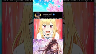 when you Love him so much but can't say it #anime #animeedit #animelover #romantic #love