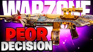 LA PEOR DECISION DE CALL OF DUTY WARZONE CON LAS SKINS