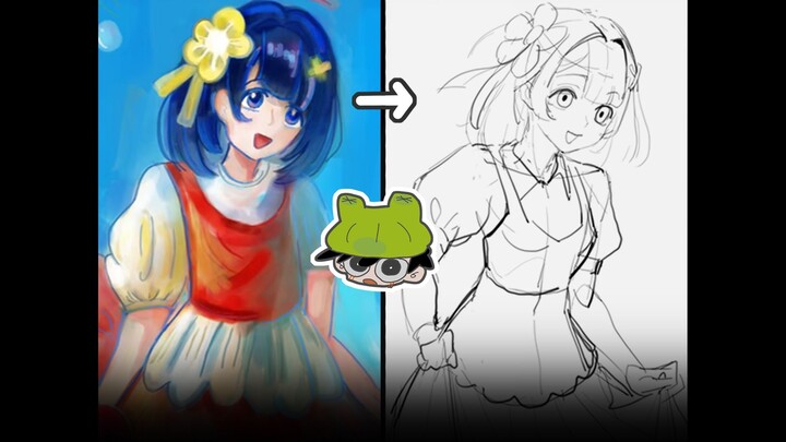 The comments say I keep redrawing and changing my art style.