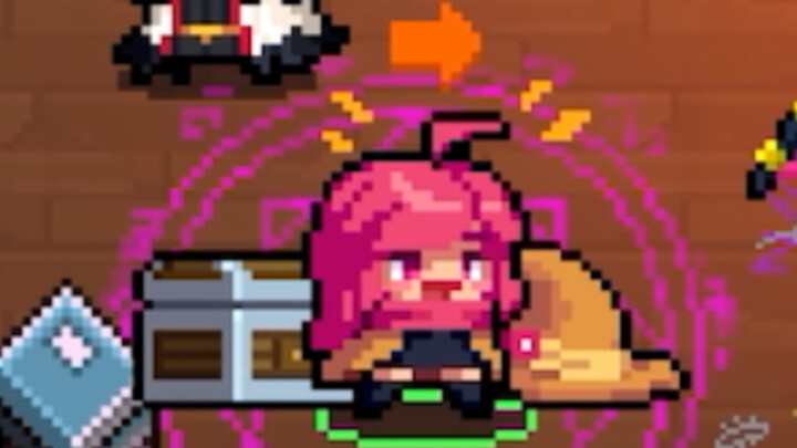 [Skullgirls] Mage's Fluffy Hair Spins for a Minute!