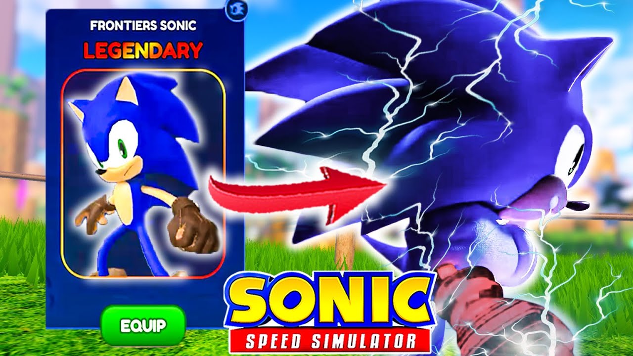 UNLOCK FRONTIERS SONIC FAST LIKE A PRO!! (SONIC SPEED SIMULATOR