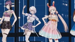 The EOE combination practice room flows out every day! What is the dance song that makes the members