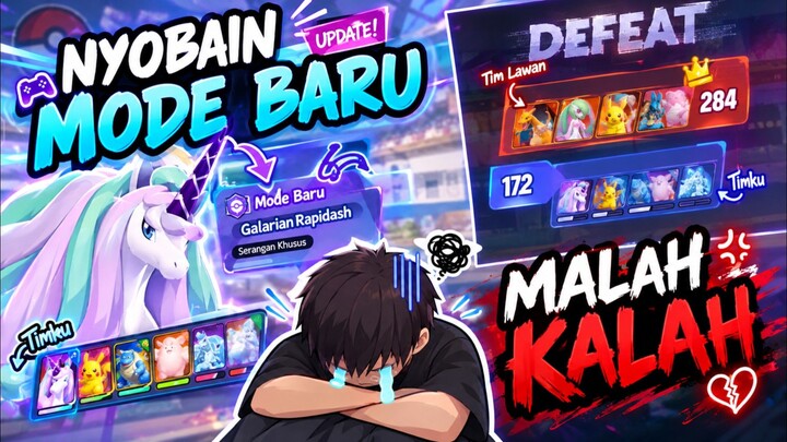 Nyobain Mode Baru si Pokémon unit, Auto Kalah 😭