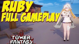[SSR] RUBY TOWER OF FANTASY FULL GAMEPLAY + IN BATTLE