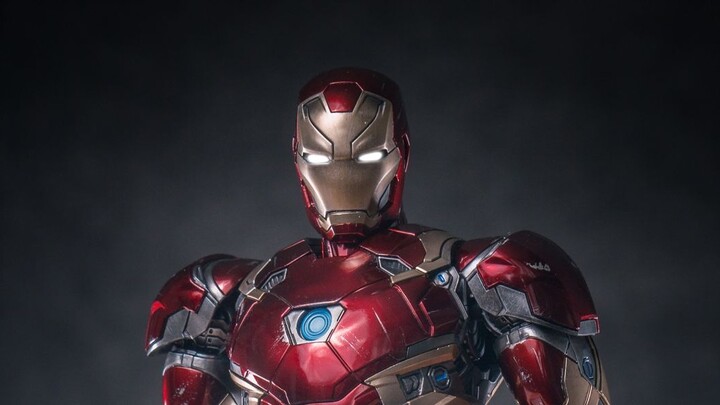 [Penuaan sederhana] Proses pengecatan semprot Iron Man MK46