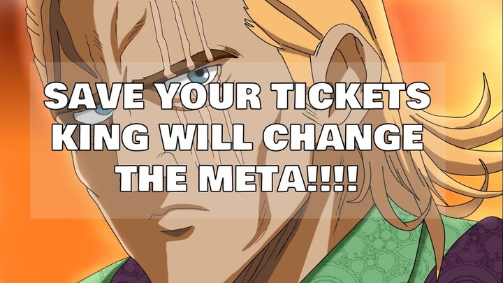 SAVE YOUR TICKETS KING WILL CHANGE THE META!!! || KING HERO ANALYSIS || ONE PUNCH MAN: THE STRONGEST