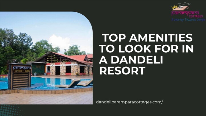Top Amenities to Look for in a Dandeli Resort