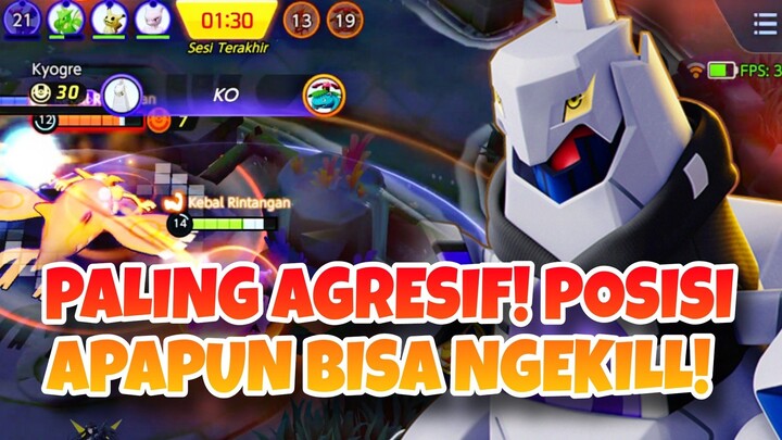 PALING AGRESIF! POSISI APAPUN BISA NGEKILL! - Pokemon Unite