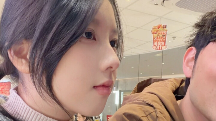 Do you kiss your ex-girlfriend more often, or me?