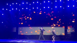 【Universitas Sichuan】Pertunjukan Latin Duo Latin membawakan tarian standar nasional Shen Xiaoting di