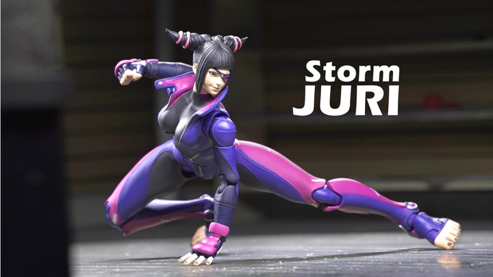 Nhân vật phản diện điên rồ và quyến rũ, Stormtoys Street Fighter Julie [chơi và chia sẻ]