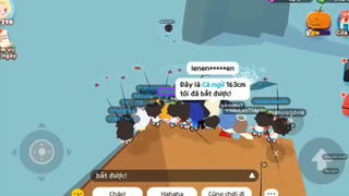 PLAY TOGETHER_ săn cá heo hồng vương miện cùng 500 anh em game playtogether_Mắm