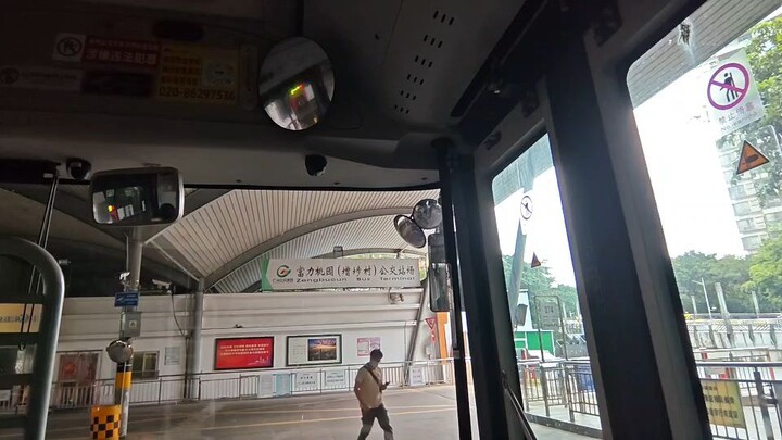 中国广州公交4路富力桃园（增埗村/富园路）至白云路 双向 2026.07.17 09:22去 10:30返