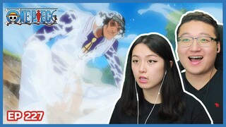 ADMIRAL AOKIJI.. HIS POWERS ARE INSANE!! ❄ | One Piece Episode 227 Couples Reaction & Discussion