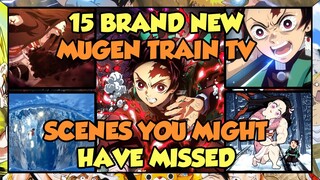 ALL 15 BRAND-NEW DEMON SLAYER: MUGEN TRAIN TV SCENES YOU MIGHT HAVE MISSED!!!